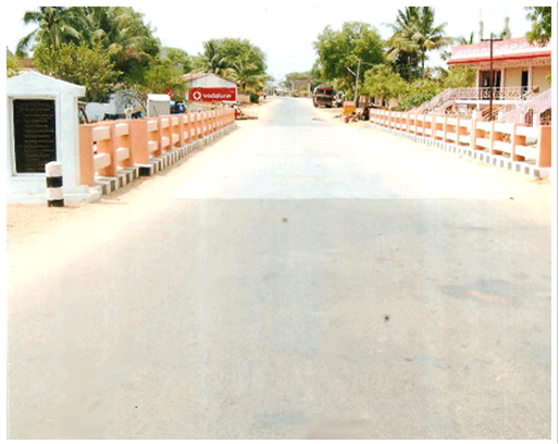 Construction of high level bridge on nalgonda choutuppal road (R & B) choutuppal (M) Nalgonda District.