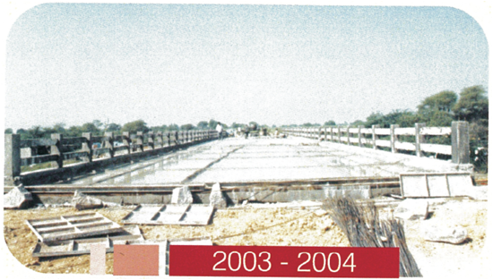 Construction High Level Bridge@ Kajhapur on road Saloora to Hunsa, Nizamabad District